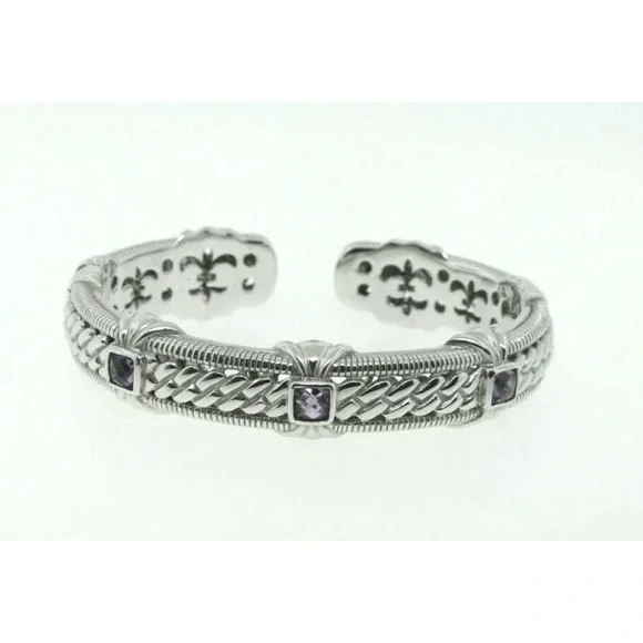 Judith Ripka 925 Silver Bracelet - Picture 10 of 15